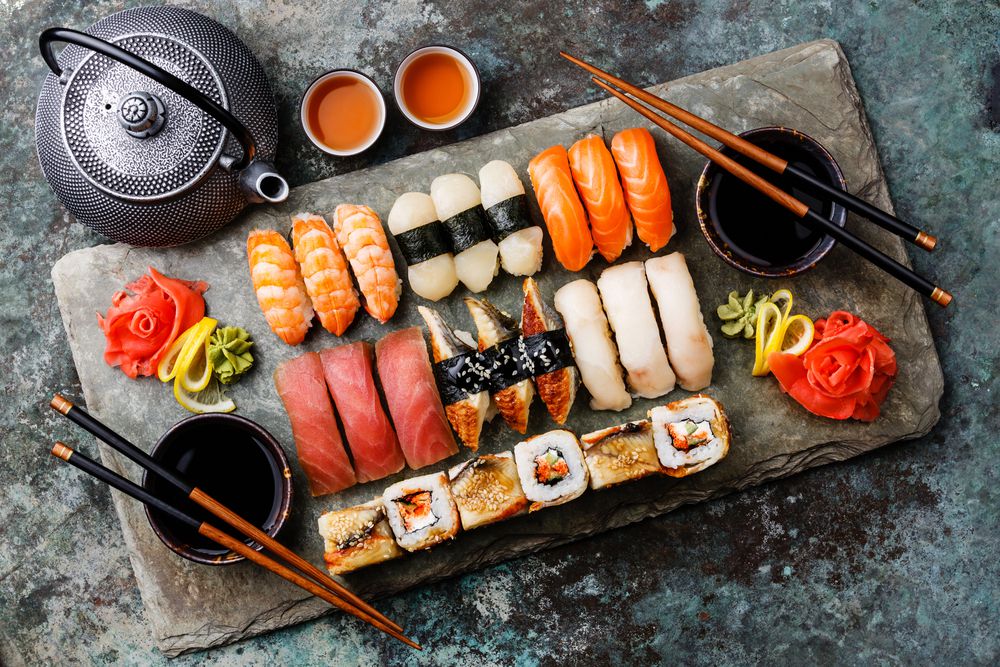 Sushi món ăn nổi tiếng của người Nhật