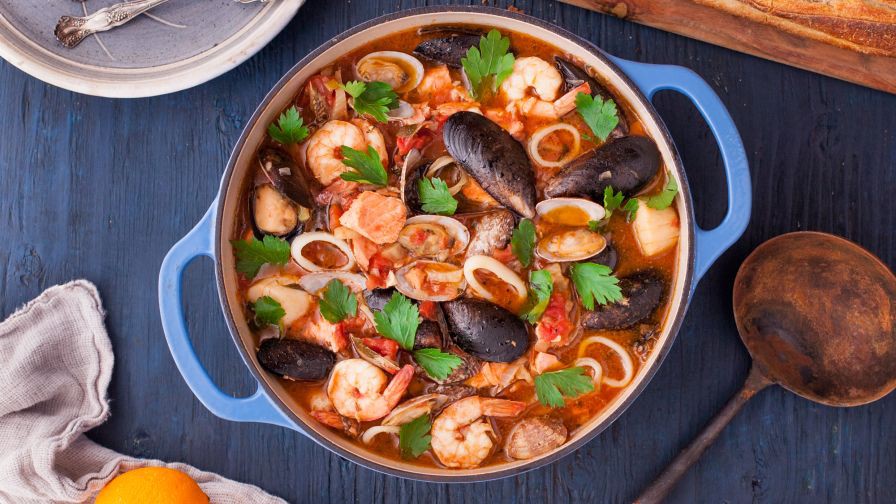 Súp hải sản bouillabaisse